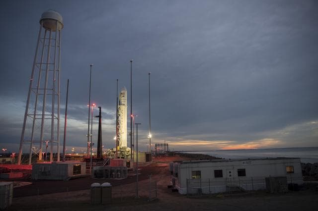 NASA image: Northrop Grumman Antares CRS-13 Prelaunch