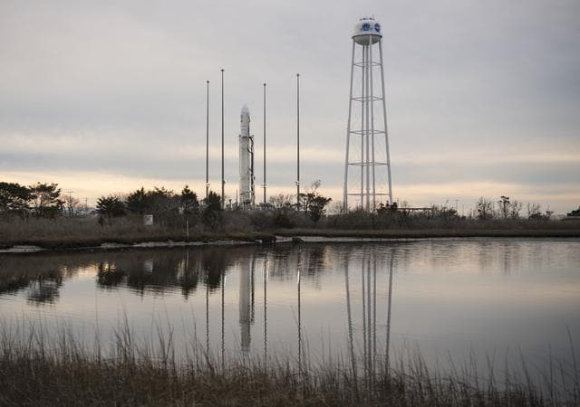 NASA image: Northrop Grumman Antares CRS-13 Prelaunch