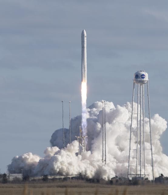 NASA image: Northrop Grumman Antares CRS-13 Launch
