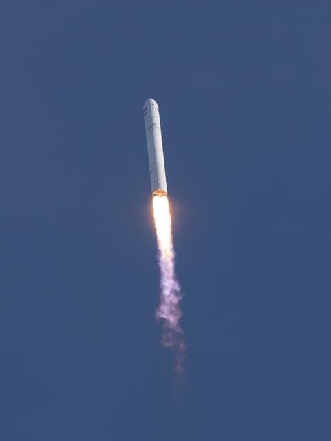 NASA image: Northrop Grumman Antares CRS-13 Launch