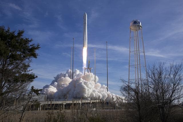 NASA image: Northrop Grumman Antares CRS-13 Launch