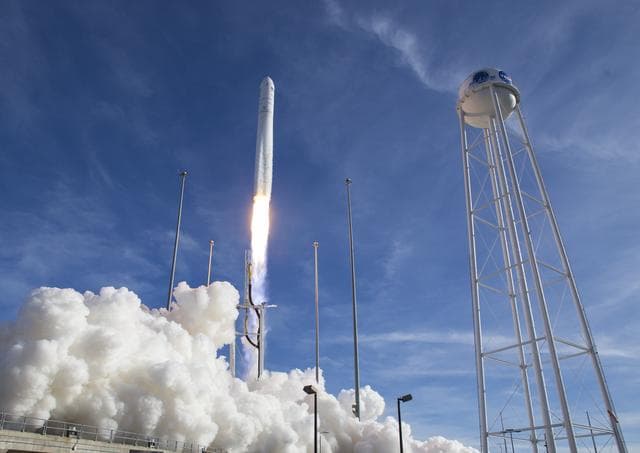 NASA image: Northrop Grumman Antares CRS-13 Launch
