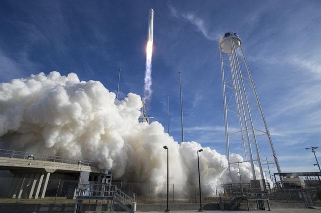NASA image: Northrop Grumman Antares CRS-13 Launch