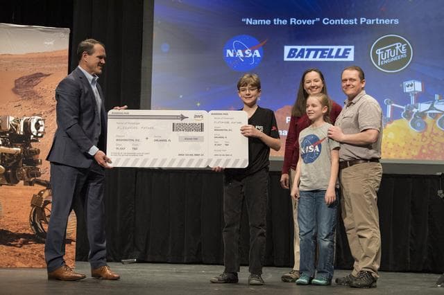 NASA image: Mars 2020 Rover Name Announcement
