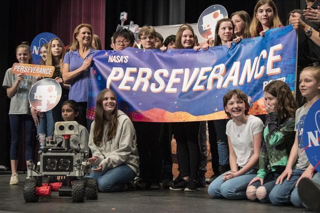 NASA image: Mars 2020 Rover Name Announcement