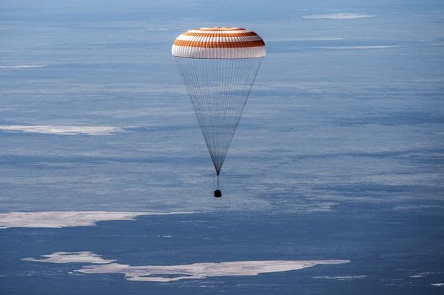 Expedition 62 Soyuz Landing