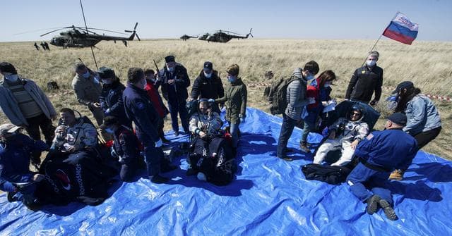 NASA image: Expedition 62 Soyuz Landing