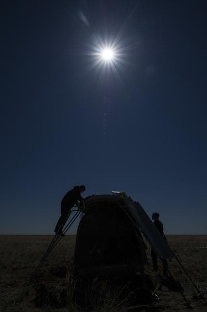 NASA image: Expedition 62 Soyuz Landing