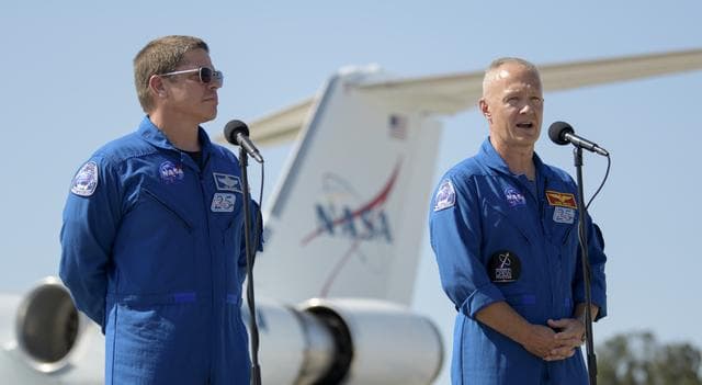 NASA image: SpaceX Demo-2 Crew Arrival
