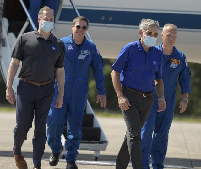 NASA image: SpaceX Demo-2 Crew Arrival