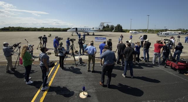 NASA image: SpaceX Demo-2 Crew Arrival