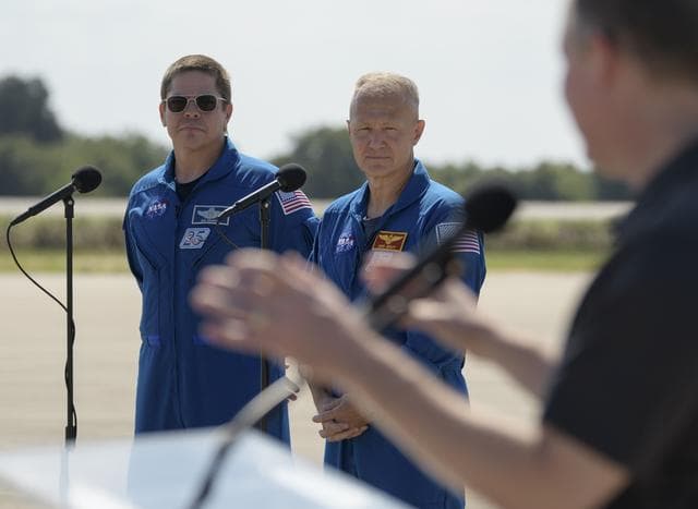 NASA image: SpaceX Demo-2 Crew Arrival