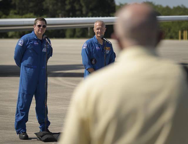 NASA image: SpaceX Demo-2 Crew Arrival