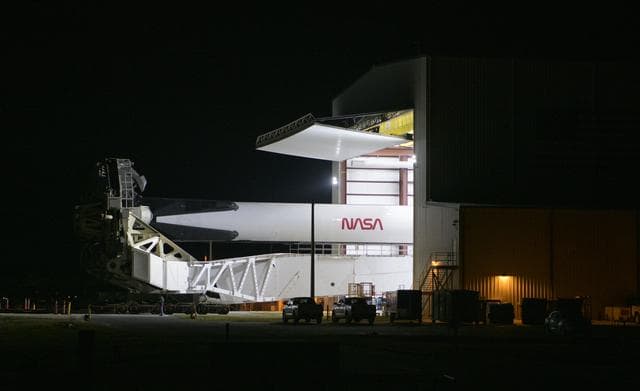 NASA image: SpaceX Demo-2 Rollout