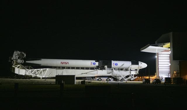 NASA image: SpaceX Demo-2 Rollout