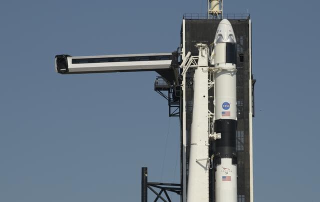 NASA image: SpaceX Demo-2 Preflight