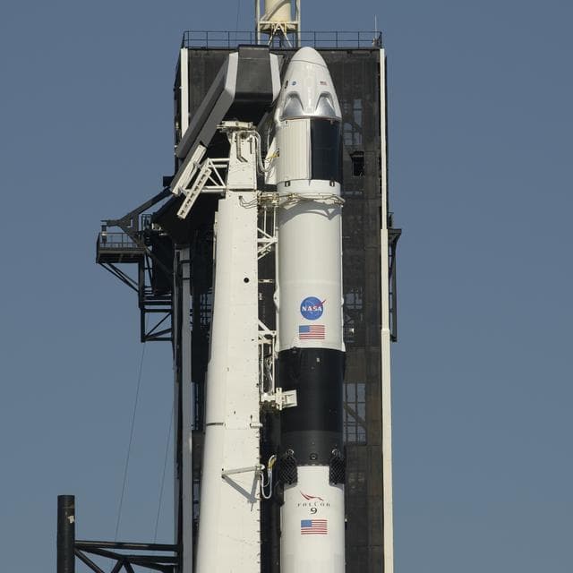 NASA image: SpaceX Demo-2 Rollout