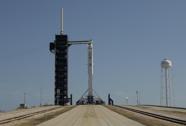 NASA image: SpaceX Demo-2 Rollout