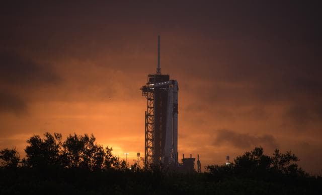 NASA image: SpaceX Demo-2 Preflight