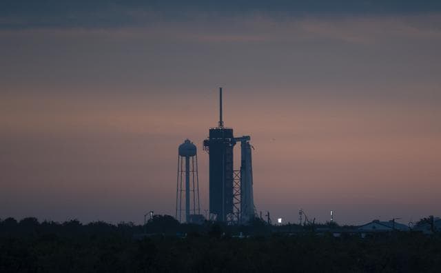NASA image: SpaceX Demo-2 Preflight