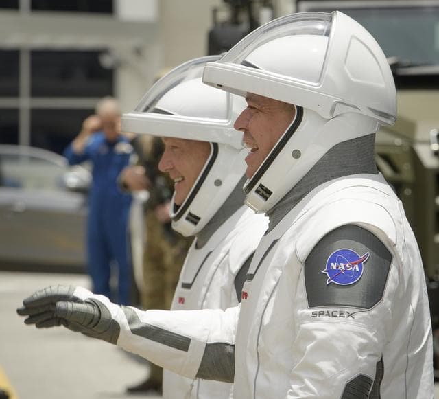 NASA image: SpaceX Demo-2 Crew Walkout
