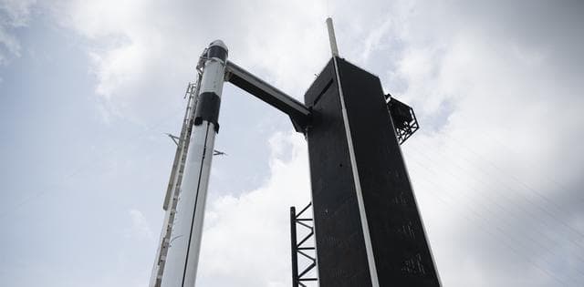 NASA image: SpaceX Demo-2 Preflight