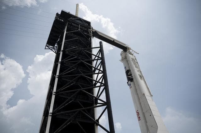 NASA image: SpaceX Demo-2 Preflight