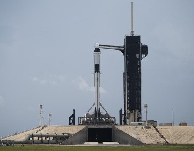 NASA image: SpaceX Demo-2 Preflight