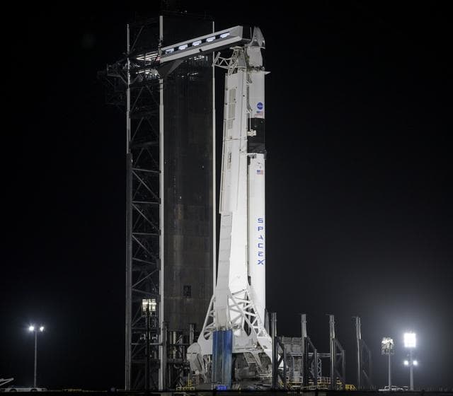 NASA image: SpaceX Demo-2 Preflight