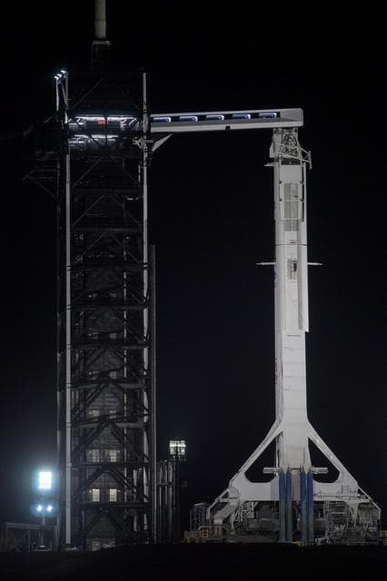 NASA image: SpaceX Demo-2 Preflight