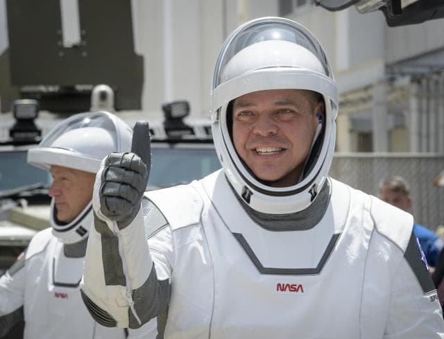 NASA image: SpaceX Demo-2 Crew Walkout