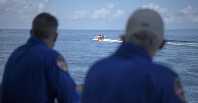 NASA image: SpaceX Demo-2 Pre-Landing
