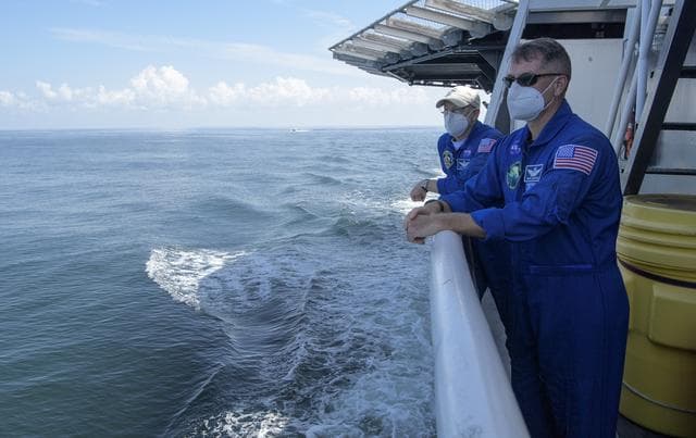 NASA image: SpaceX Demo-2 Pre-Landing