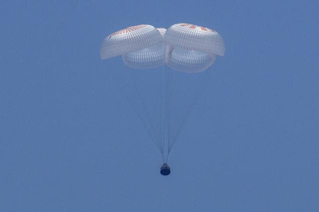 NASA image: SpaceX Demo-2 Landing