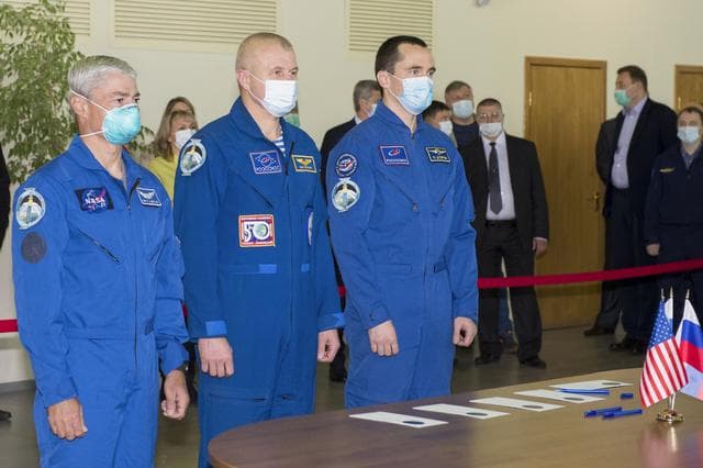 NASA image: Expedition 64 Crew Qualification Exams