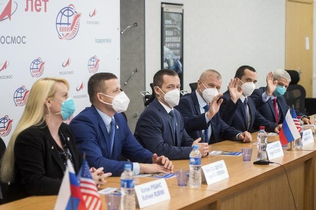 NASA image: Expedition 64 Crew Press Conference