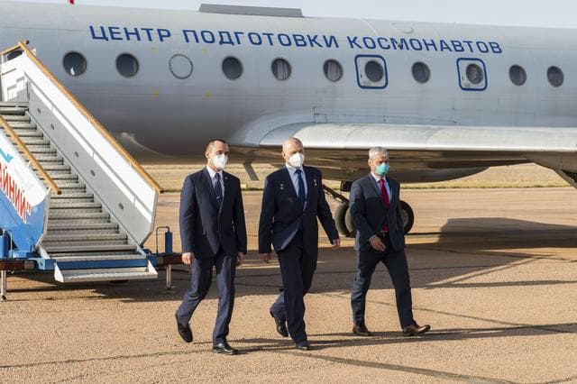 NASA image: Expedition 64 Arrival in Baikonur