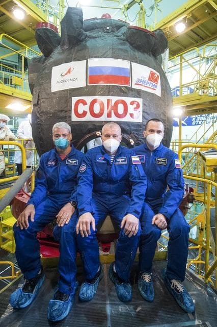 NASA image: Expedition 64 Preflight
