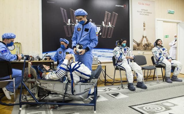 NASA image: Expedition 64 Preflight