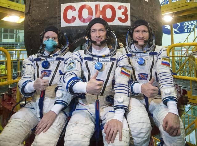 NASA image: Expedition 64 Preflight