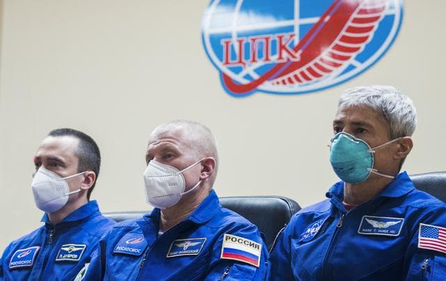 NASA image: Expedition 64 Press Conference