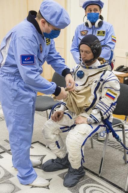 NASA image: Expedition 64 Preflight