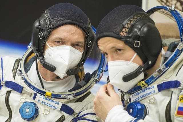 NASA image: Expedition 64 Preflight