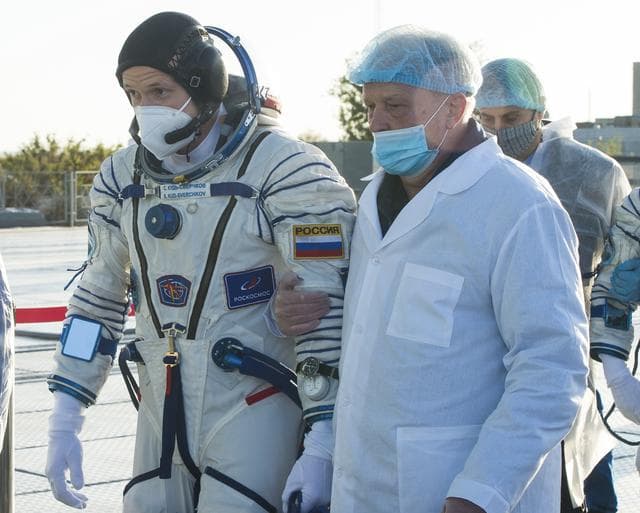 NASA image: Expedition 64 Preflight