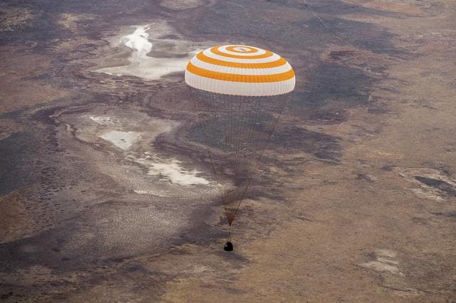 NASA image: Expedition 63 Soyuz Landing