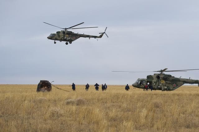 NASA image: Expedition 63 Soyuz Landing