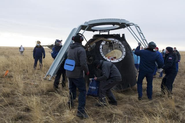 NASA image: Expedition 63 Soyuz Landing