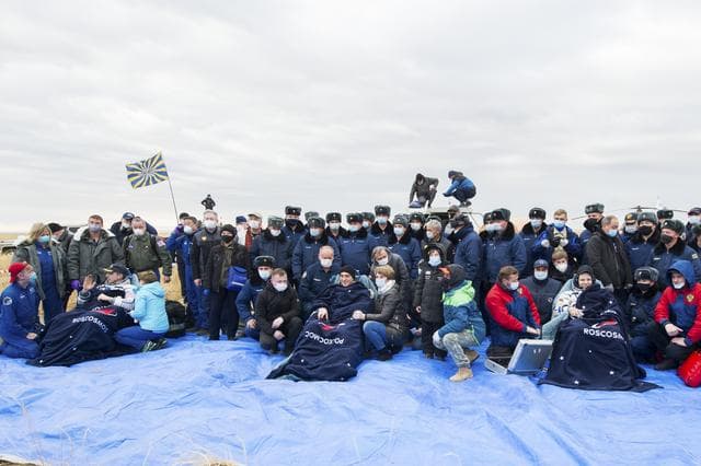 NASA image: Expedition 63 Soyuz Landing