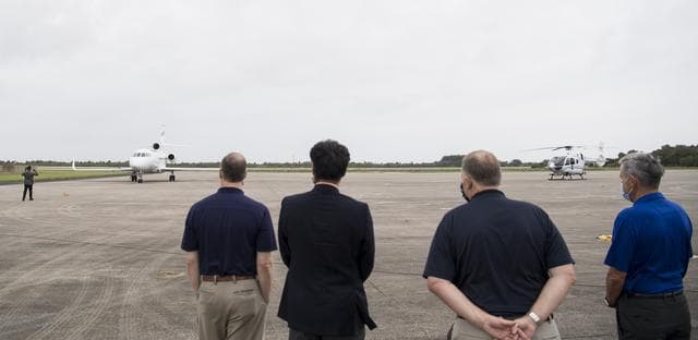 NASA image: SpaceX Crew-1 Crew Arrival