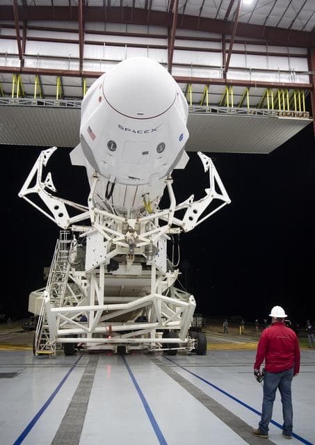 NASA image: SpaceX Crew-1 Rollout